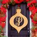 The Holiday Aisle® Christmas Ornament Decorative Holiday Sign Wood in Brown | 18 H x 15 W x 0.25 D in | Wayfair 561FDA10C1C14385A7304D626DDF01D0