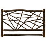 Loon Peak® Cleary Twig Open-Frame Headboard Wood in Brown | 65 H x 64 W in | Wayfair 7D6D2A03F7E242B9BB7BF2F45E668DB7