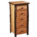 Loon Peak® Cleary 5 Drawer Lingerie Chest Wood in Brown | 53 H x 26 W x 21 D in | Wayfair 9296E5D7BD3A47A6BDBF2563DC662F47