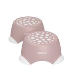 COSCO kids One-Step Step Stool Plastic in Pink | 5.35 H x 13.5 W x 13.2 D in | Wayfair 11908PNK2E