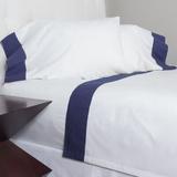 Wildon Home® Bittle Cotton Blend Percale Sheet Set Cotton in Blue | 100 H x 68 W in | Wayfair 8FC4731A123B46D78DE5CCE36EFE1CCA
