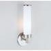 Orren Ellis Hesperange 1-Light Round Single Wall Sconce Glass/Metal in Brown | 15 H x 5 W x 4 D in | Wayfair E6003B1CE0FE4FF8A46E09B21508A11A