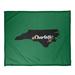 East Urban Home North Carolina Sports Fleece Throw Microfiber/Fleece/Microfiber/Fleece in Green | 52.5 W in | Wayfair