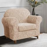 House of Hampton® Box Cushion Armchair Slipcover Polyester | 41 H in | Wayfair 3DAC8AA00ED84749AFD31A2912F3DA07