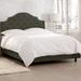 Charlton Home® Denyse Upholstered Standard Bed Velvet/Polyester | 54 H x 87 D in | Wayfair BCF468AAA5B342C69B9725E78BF5D42A