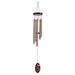 August Grove® Papillion Butterfly Wind Chime Wood/Metal in Brown | 29 H x 4 W x 4 D in | Wayfair 1F708AE873ED42DAA01904F780A6E02B