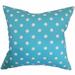 Ebern Designs Marimon Polka Dots Bedding Sham 100% Cotton in Blue | 26 H x 26 W x 8 D in | Wayfair B832FB25B3694F1398A9A8EE9ED7A75C