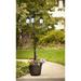 Charlton Home® Amadi 3-Light LED 80" Post Light Metal in Black | 80 H x 19 W x 19 D in | Wayfair EDAFACD659D74695A50DB1C7B624B03D