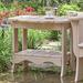 Red Barrel Studio® Worden Outdoor Side Table redWood | 24.5 H x 28.5 W x 23 D in | Wayfair A040-048