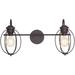 Breakwater Bay Wilmot 2-Light Armed Sconce Metal | 12.25 H x 24.5 W x 9.5 D in | Wayfair E80F9D278934443F8C8DCF4755971065