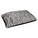 Tucker Murphy Pet™ Byrge Trellis Pattern Dog Bed Pillow Polyester/Metal in Gray | 6.5 H x 40 W x 30 D in | Wayfair 701246F1C01F43B09444B2468F9AE895