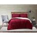 Truly Soft Cuddle Standard Comforter Set Polyester/Polyfill/Cotton in Red | Queen Comforter + 2 Shams | Wayfair CS3142CAFQ-1500