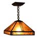 Millwood Pines Pocola 1-Light Single Dome Pendant, Crystal in Brown | 12 H x 18.13 W x 12 D in | Wayfair BEFAD621D7144D04A0A6DFF7AEAB7ECC