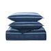 Nautica Longpoint Navy Standard Cotton Reversible Coastal Comforter Set Polyester/Polyfill/Cotton in Blue/Navy | Wayfair USHSA51111830