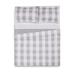 Truly Soft Buffalo Microfiber Farmhouse/Country Quilt Set Polyester/Polyfill/Microfiber in Gray | Queen Quilt + 2 Standard Shams | Wayfair