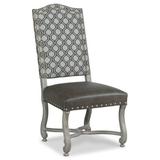 Side Chair - Fairfield Chair Bartow 24" Wide Side Chair in Brown | 46.5 H x 24 W x 30 D in | Wayfair 5474-05_8789 06_Walnut_1009AgedBronze