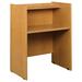 Stevens ID Systems Library Wood 48" Study Carrel Wood in White | 48 H x 36 W x 23 D in | Wayfair 88550 Z48-024