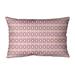 East Urban Home Katelyn Elizabeth Arrow Diamonds Lumbar Pillow Polyester/Polyfill in Gray | 21.5 H x 31 W x 3 D in | Wayfair