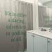 East Urban Home Handwritten Life Adventure Quote Shower Curtain Set Polyester in Gray/Brown | 74 H x 71 W in | Wayfair