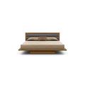 Copeland Furniture Moduluxe Platform Bed Wood and /Upholstered/Genuine Leather in Black/Brown | 29 H x 82 W x 86 D in | Wayfair 1-MPD-21-03-Seal