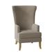 Wingback Chair - Fairfield Chair Austin 28" Wide Slipcovered Wingback Chair Polyester/Other Performance Fabrics in Gray/Brown | Wayfair