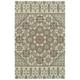 Gray 144 x 0.33 in Area Rug - World Menagerie Atascadero Floral Handmade Tufted Wool Area Rug Wool | 144 W x 0.33 D in | Wayfair