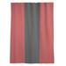 East Urban Home San Francisco Football Stripes Sheer Rod Pocket Single Curtain Panel Sateen in Black | 53 H in | Wayfair