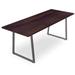 Foundry Select Doron Bar Height Solid Wood Dining Table Wood/Metal in Brown | 42 H x 60 W x 30 D in | Wayfair 8437A236AD6A425294AF24B57DAA507C