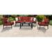 Madison Ave Sofa Seating Group w/ Cushions Metal in Black kathy ireland Homes & Gardens by TK Classics | Outdoor Furniture | Wayfair