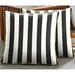 Breakwater Bay Bumgarner Indoor/Outdoor Striped Throw Pillow Polyester/Polyfill blend | 24 H x 24 W x 6 D in | Wayfair