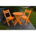 Highland Dunes Woollard 3 Piece Bistro Set Plastic in Orange | Outdoor Furniture | Wayfair 13BB83BFBD5B41B9A7BE73235EDDAB58