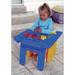 Children's Factory Arts & Crafts Table Plastic in Blue | 16.38 H x 21 W in | Wayfair 1188