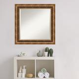 Charlton Home® Ezzell Rustic Beveled Accent Mirror Wood in Brown | 25.38 W x 1.125 D in | Wayfair 901B9279F18341DFAAA62852027C6D8A