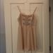 American Eagle Outfitters Dresses | Beaded Dress | Color: Cream | Size: 2