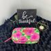 Lilly Pulitzer Bags | Lilly Pulitzer Estee Lauder Makeup Cosmetic Bag | Color: Green/Pink | Size: 9” X 4 1/2” X 2