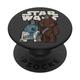 PopSockets Star Wars Last Jedi R2-D2 Porgs Chewie Cutie Cartoon PopSockets PopGrip: Ausziehbarer Sockel und Griff für Handys/Tablets mit Tauschbarem Top