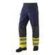 JAK Workwear 12-13101-029-076-82 Modell 13101 EN ISO 1149-5 Multinorn Bundhose, Gelb/Marine, EU 44/76 Größe, 82cm Schrittlänge