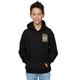 Star Wars Boys The Mandalorian Precious Cargo Faux Pocket Hoodie Black 12-13 Years