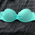 Victoria's Secret Swim | Bandeau Bikini Top | Color: Blue | Size: 34b