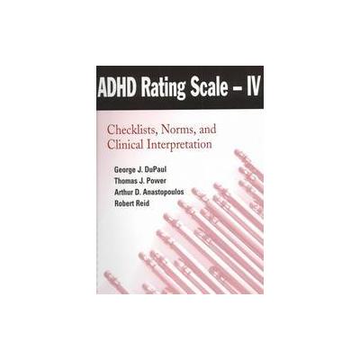 Adhd Rating Scale-IV by Robert Reid (Spiral - Guilford Pubn)