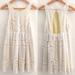 Free People Dresses | Free People Rocco Yellow & White Lace Dress | Color: White/Yellow | Size: 10