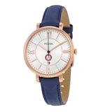 Women's Fossil Alabama Crimson Tide Jacqueline Leather Watch