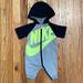 Nike One Pieces | Baby Boy Nike Short Sleeve Coverall | Color: Gray | Size: 0-3mb