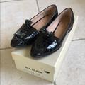 Anthropologie Shoes | Black Patent Leather Kilty Loafer | Color: Black | Size: 37eu