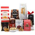 Carnival Hamper - Cheese biscuits, Panettone, Big Minis, Orange marmalade, Fudge, Chocolate raspberries, Pumpkin seeds, English Tea - Next Day Delivery Food & Drink Hamper Gift