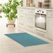 White 0.08 x 120 W in Kitchen Mat - Wade Logan® Graeagle Kitchen Mat Synthetics | 0.08 H x 120 W in | Wayfair EC31819543BD47EAB9D2E979E74B9857