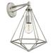 Orren Ellis Gracie-Mai 1 - Light Dimmable Satin Nickel Wall Mount Metal in Gray | 16 H x 11 W x 0.1 D in | Wayfair CDB9FC4FDC4A4A9C8988A4A2708078D7