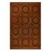 Brown 60 x 0.5 in Area Rug - Latitude Run® Geometric Handmade Tufted Area Rug Wool | 60 W x 0.5 D in | Wayfair KUI7971 28427803