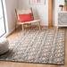 Blue 96 x 0.47 in Indoor Area Rug - Bungalow Rose Rubalcava Geometric Wool Light/Area Rug Wool | 96 W x 0.47 D in | Wayfair