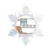 The Holiday Aisle® Personalized Friendly Folks Cartoon Snowflake Tub Time | 5.5 H x 5.5 W x 0.25 D in | Wayfair C15A945A2CDB40E29F1B57C0F3347526